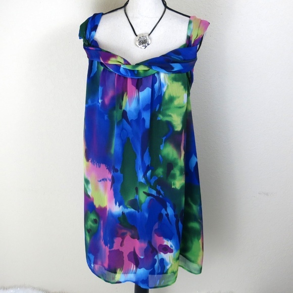 Lane Bryant Dresses & Skirts - Lane Bryant Plus Size Blue Tunic Dress Size 26